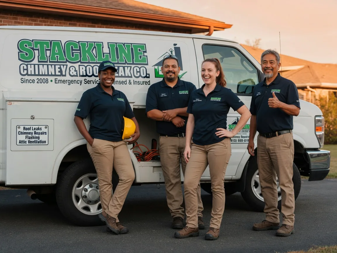 Chimney flashing repair company in Roxana, IL